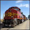 GP60M 162 tied down at March, CA, on the San Jacinto Spur, 2011