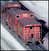 ATSF 999785 • Santa Fe Class CE-11 • Summit, CA, 1989