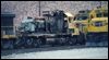 What's left of GP50 3813 at Barstow, CA, 1988