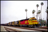 SD45 5402 in the proposed SPSF paint scheme at Oceanside, CA, 1986
